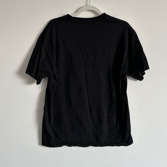 Anti Social Social Club Box Logo Tee | Black and Pink | Size Medium - Picture 3 of 6